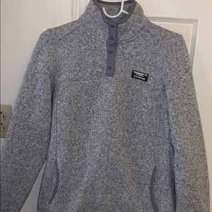 L.L. Bean Sweater Fleece Pullover